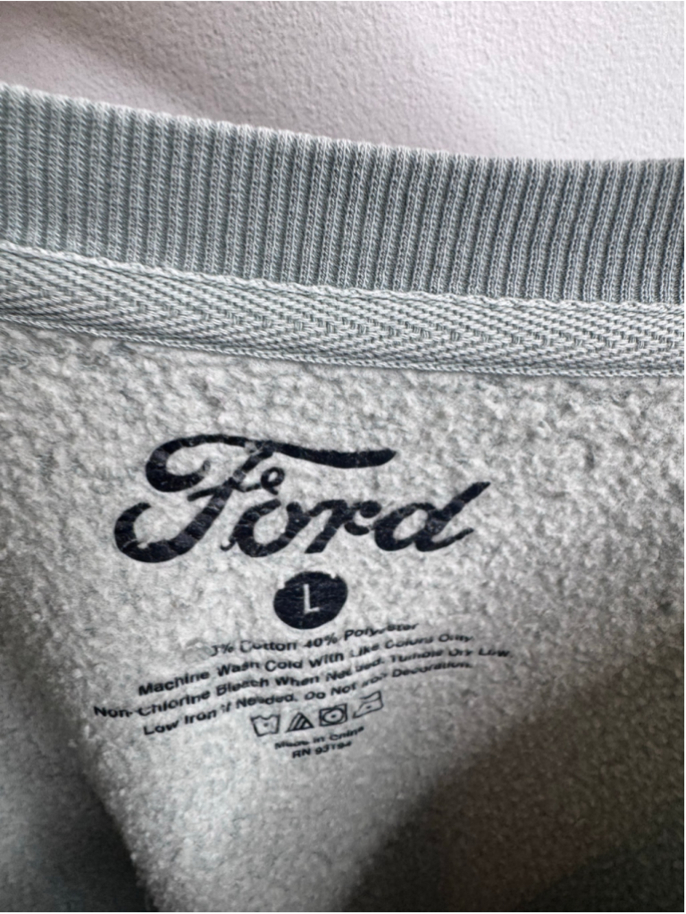 Ford Bronco Graphic Sweatshirt Green Size L - Picture 2 of 4
